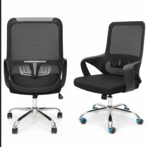 Black Mesh Chairs