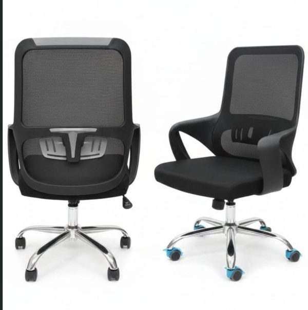 Black Mesh Chairs